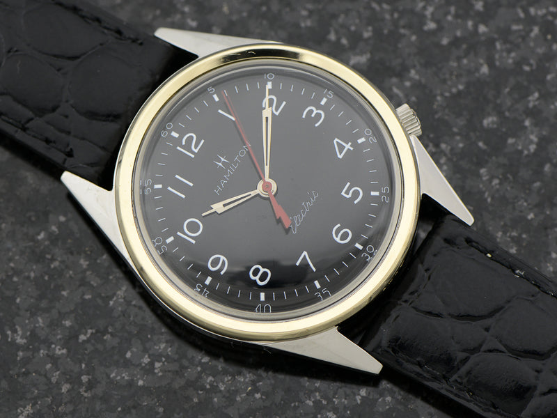Hamilton Electric Clearview Black Dial