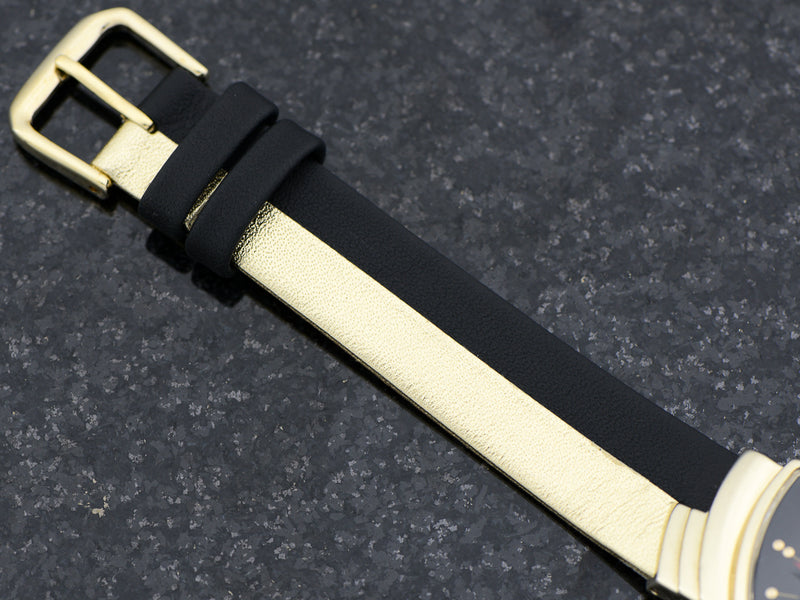 Hamilton Electric 14K Ventura Black Dial reissue band from Unwind In Time 