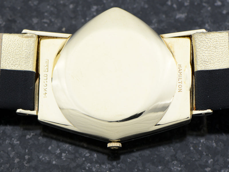 Hamilton Electric 14K Ventura Black Dial from Unwind In Time 