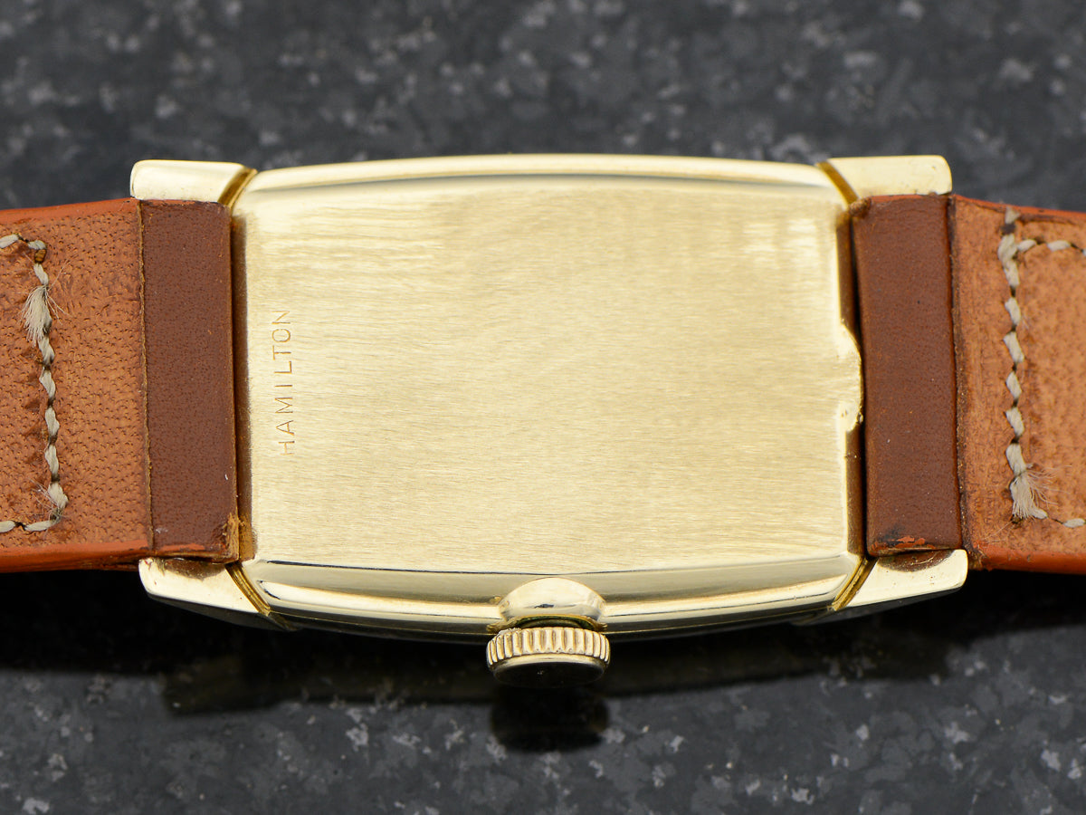 Hamilton Watch | Hamilton 14K Solid Gold Donald Vintage Watch display picture 2
