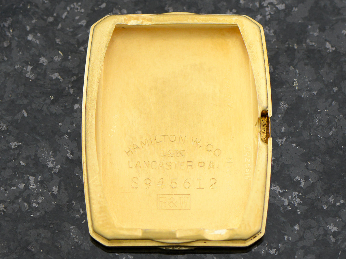 Hamilton Watch | Hamilton 14K Solid Gold Donald Vintage Watch display picture 1