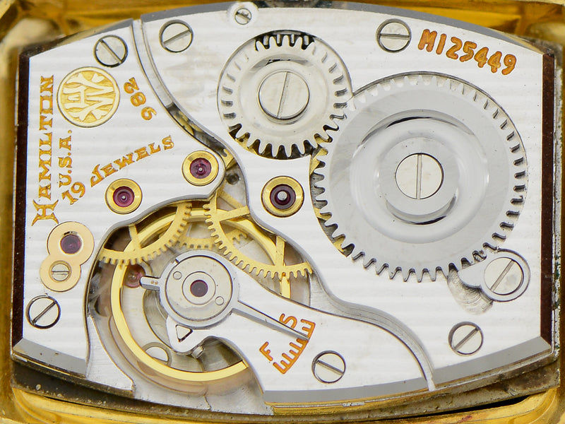 Hamilton 14K Solid Gold Donald Vintage Watch Movement