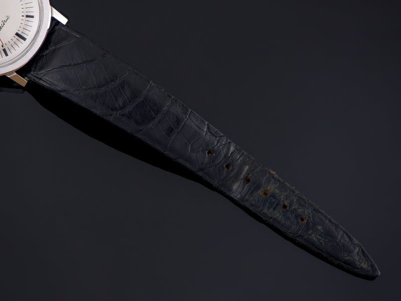 Used Hamilton genuine Alligator Black Watch Strap