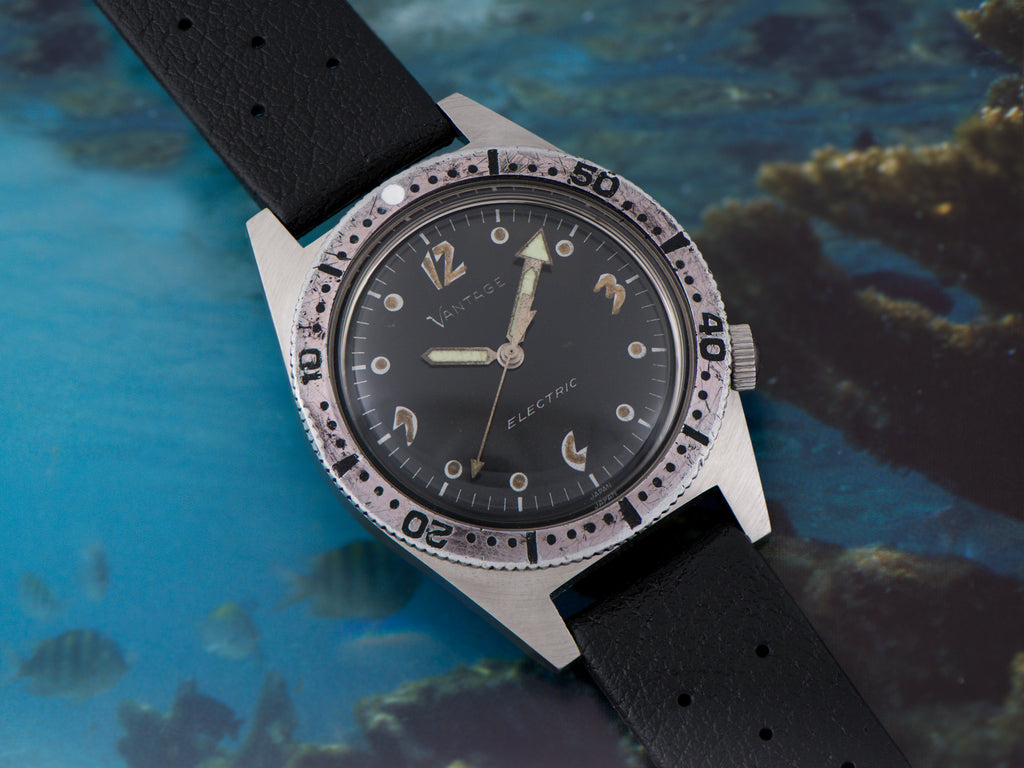 Vantage Electric 130E By Hamilton Dive Watch Unwind In Time