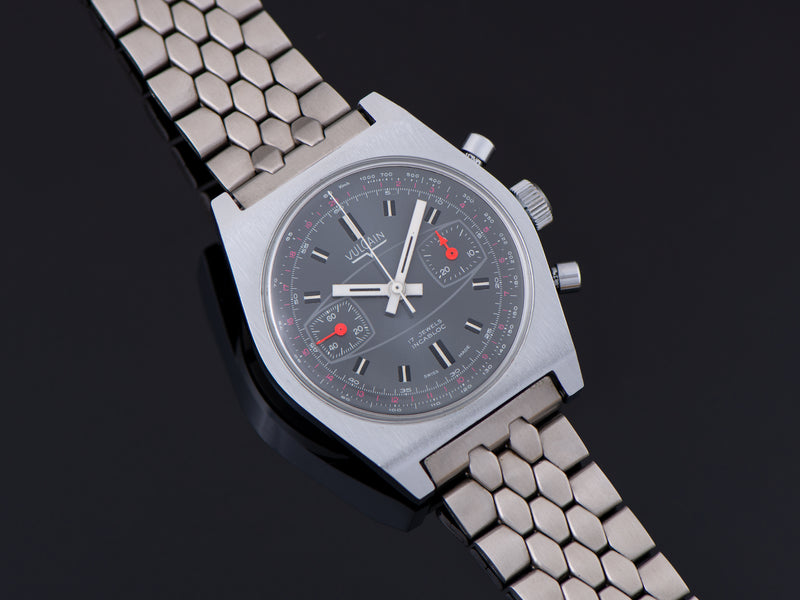 Vulcain Surfboard Chronograph Watch Valjoux 7730
