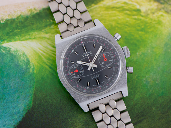 Vulcain Surfboard Chronograph Watch Valjoux 7730