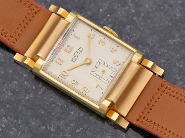 Vulcain Grand Prix 14K Rose Gold