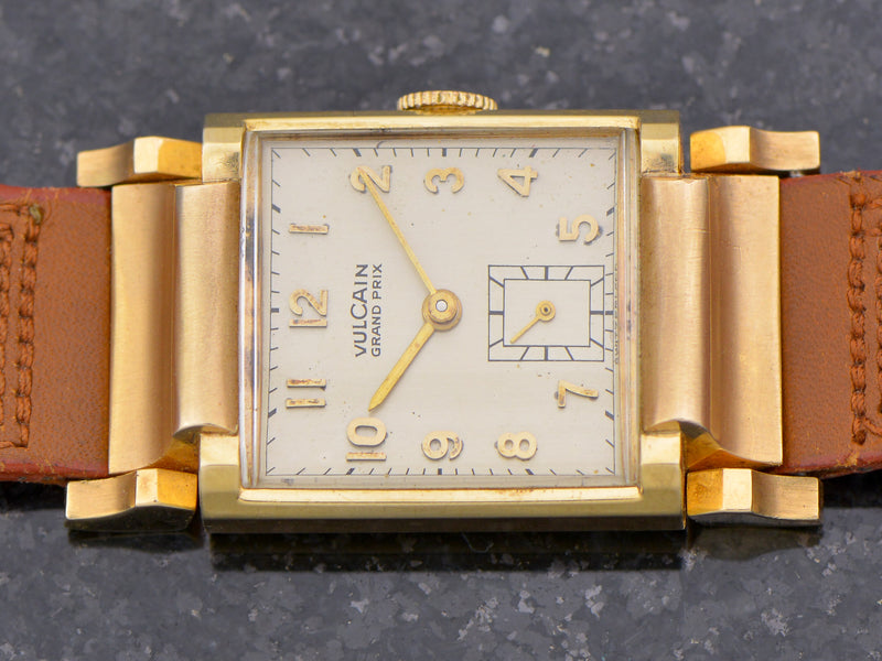 Vulcain Grand Prix 14K Rose Gold
