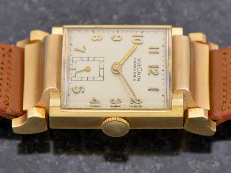 Vulcain Grand Prix 14K Rose Gold