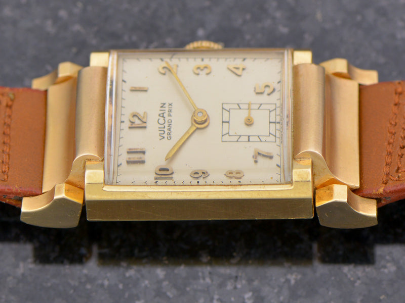 Vulcain Grand Prix 14K Rose Gold