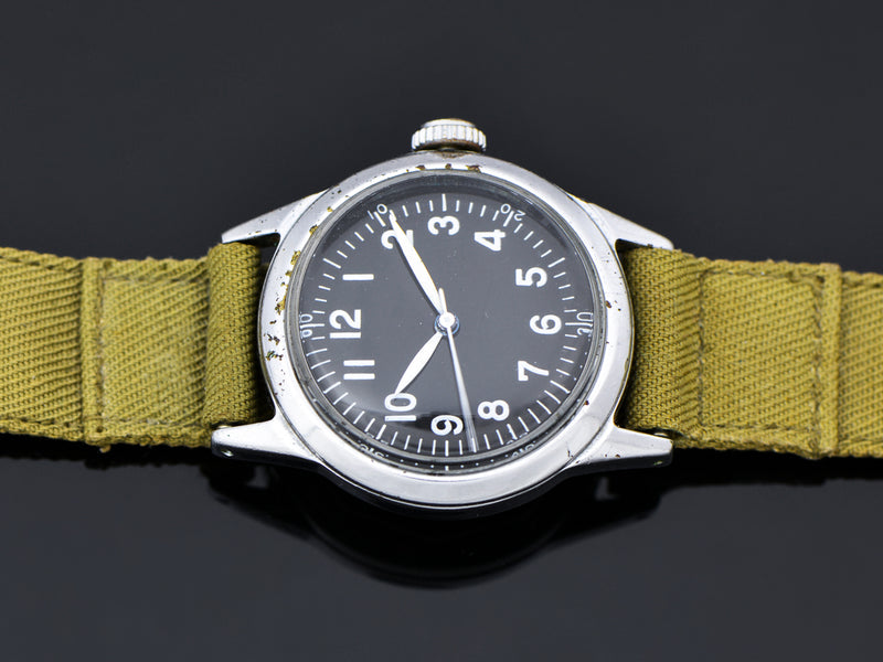 Waltham A-11 World War II Military Hacking Watch