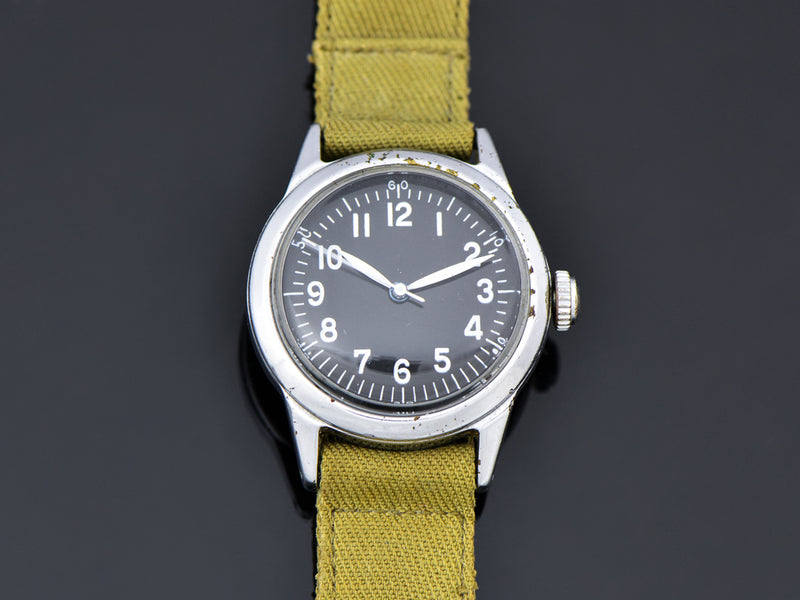 Waltham A-11 World War II Military Hacking Watch