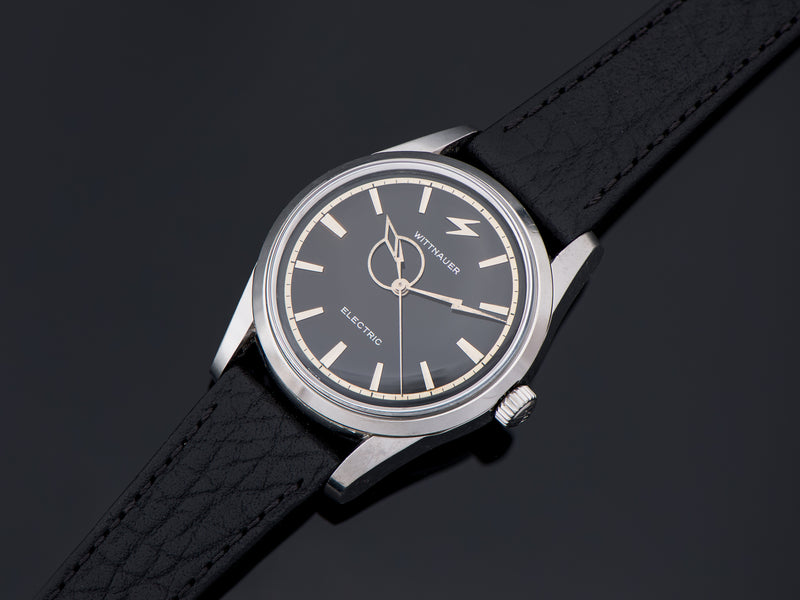 Wittnauer Electro-Chron 4760 Black Dial Watch