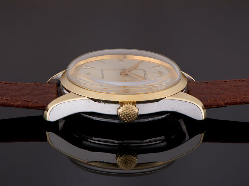 Wittnauer Electro-Chron Gold Cap Stainless Steel Watch