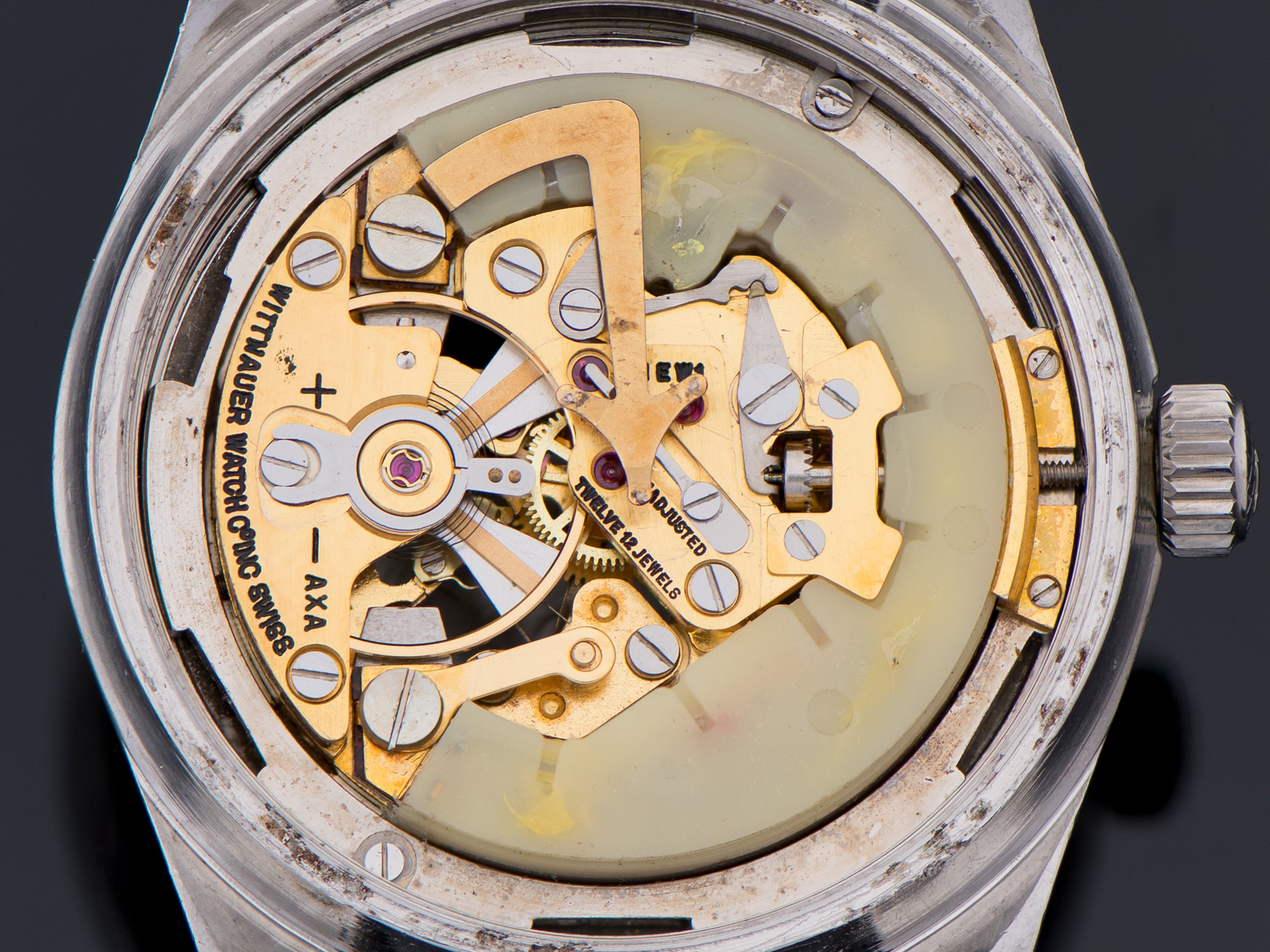 Wittnauer Electro-Chron Skeleton Watch