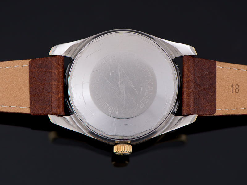 Wittnauer Electro-Chron Stainless Steel Watch Case Back