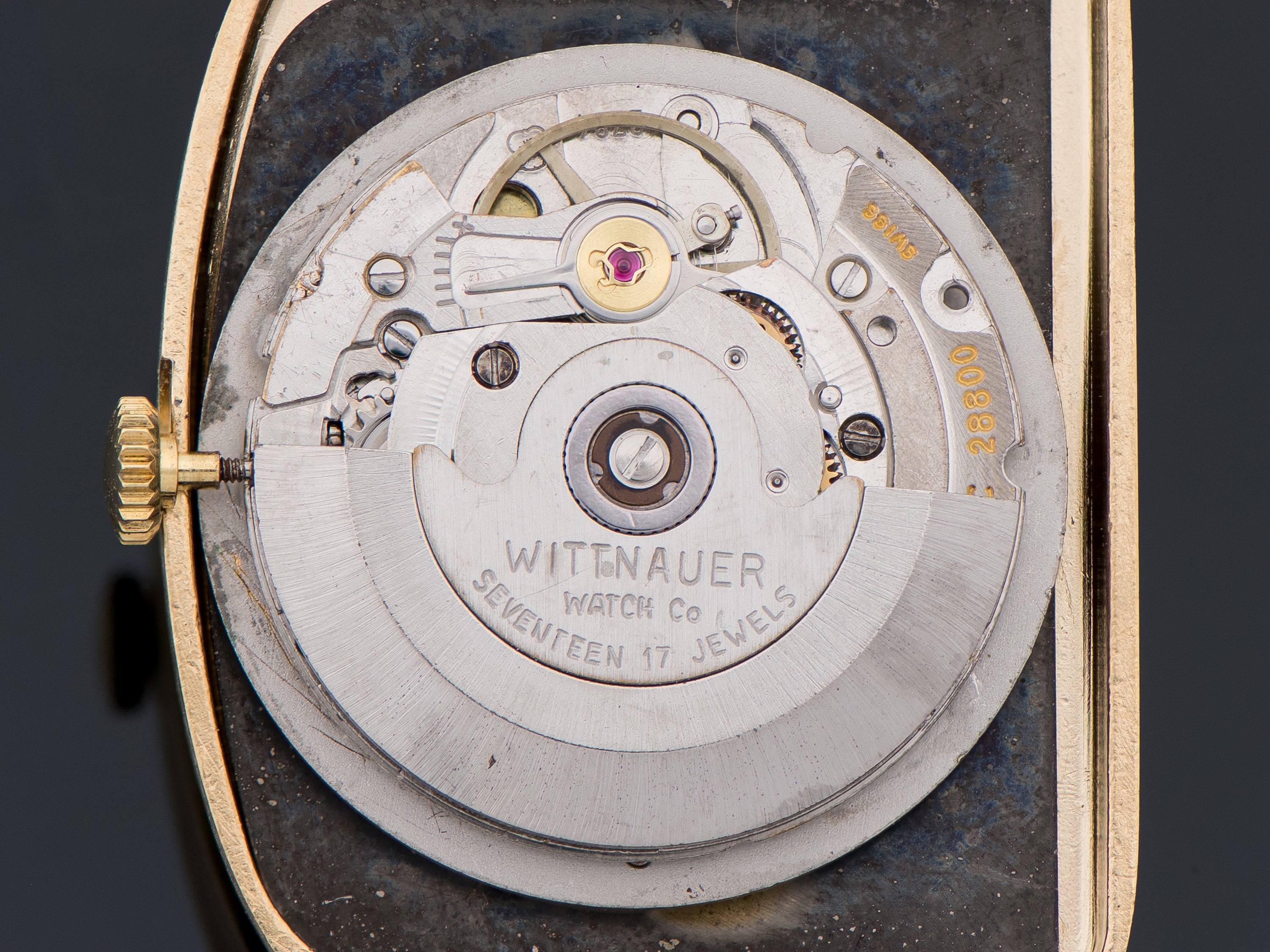 Wittnauer Futurama Black Dial Watch | Unwind In Time