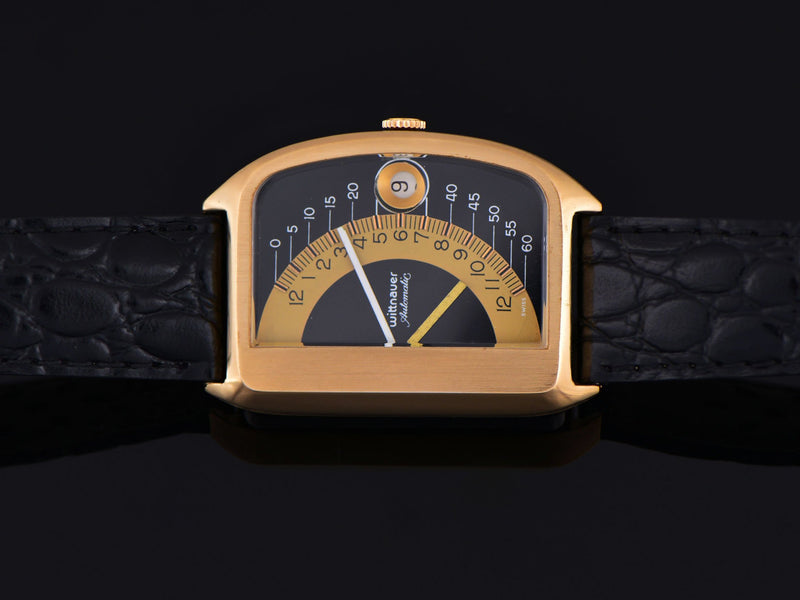 Wittnauer Futurama Black Dial Watch