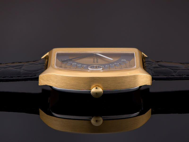 Wittnauer Futurama Gold Dial Watch