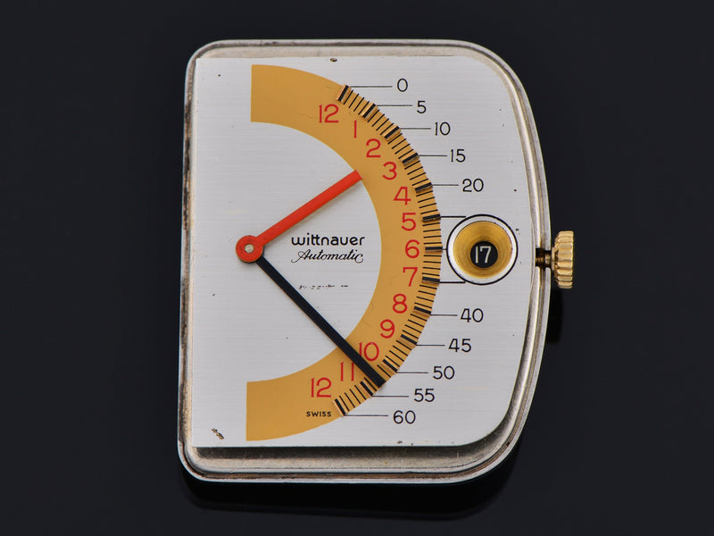 Wittnauer Futurama Silver Watch Dial