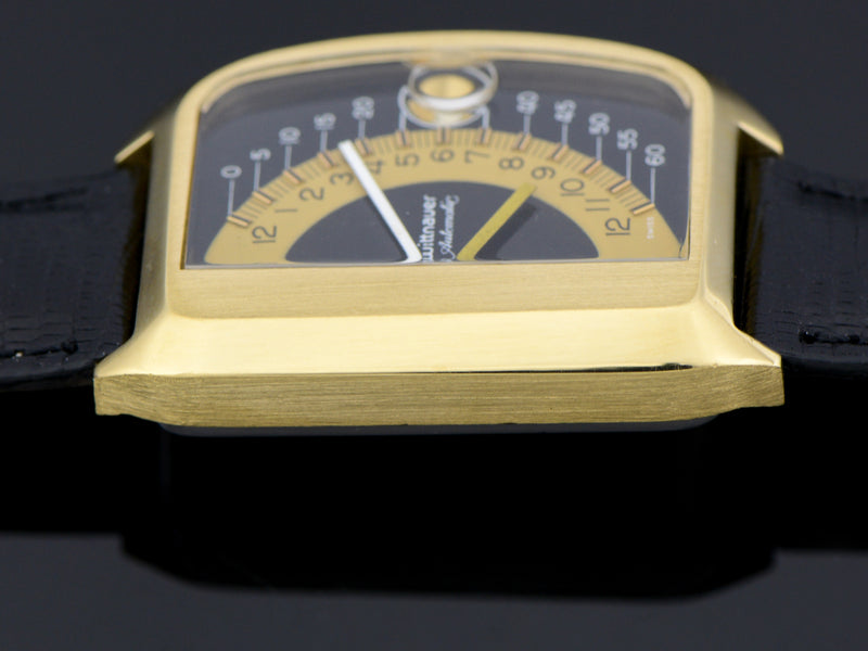 Wittnauer Futurama Black Dial Vintage Watch