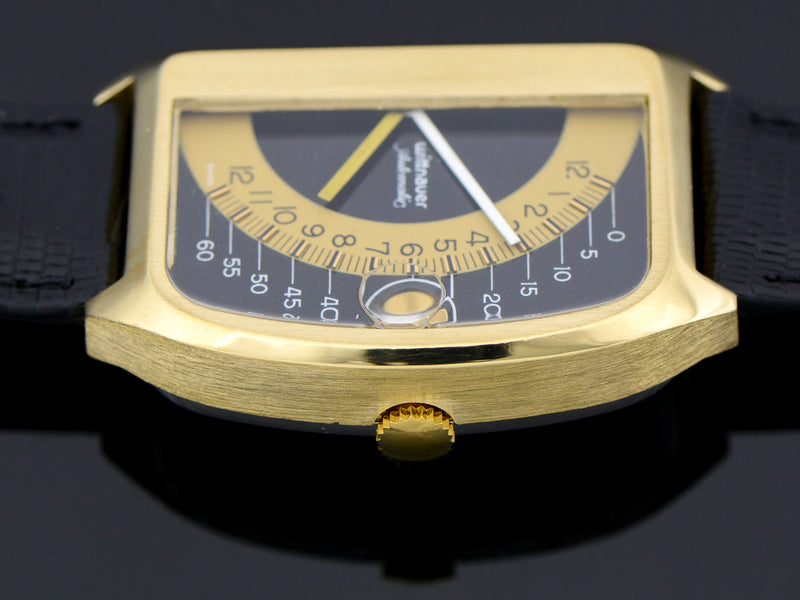 Wittnauer Futurama Black Dial Vintage Watch