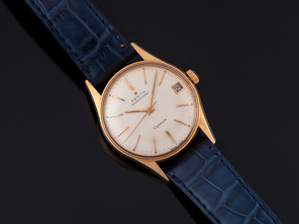 Zenith Captain 18K Rose Gold Automatic Watch