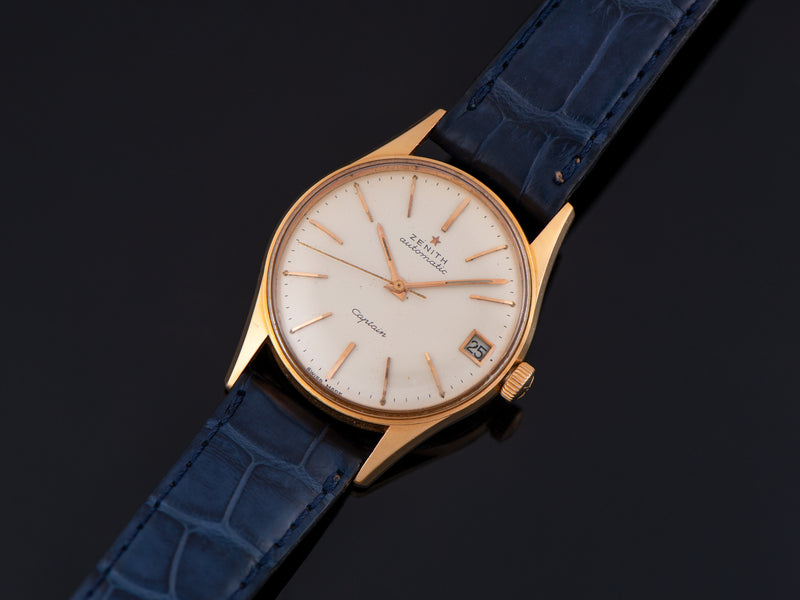 Zenith Captain 18K Rose Gold Automatic Watch