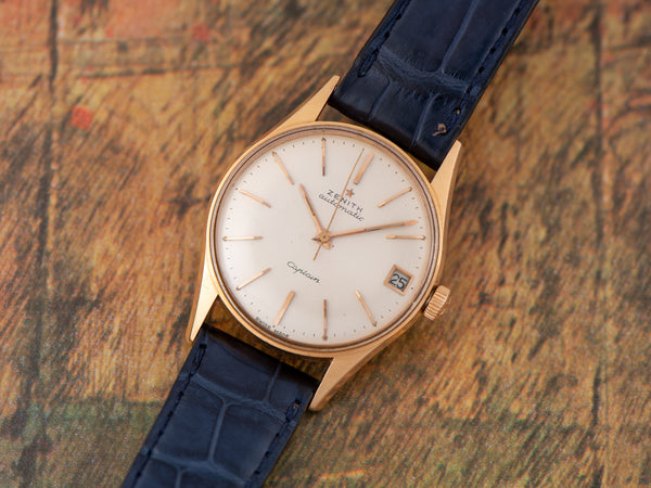 Zenith Captain 18K Rose Gold Automatic Watch