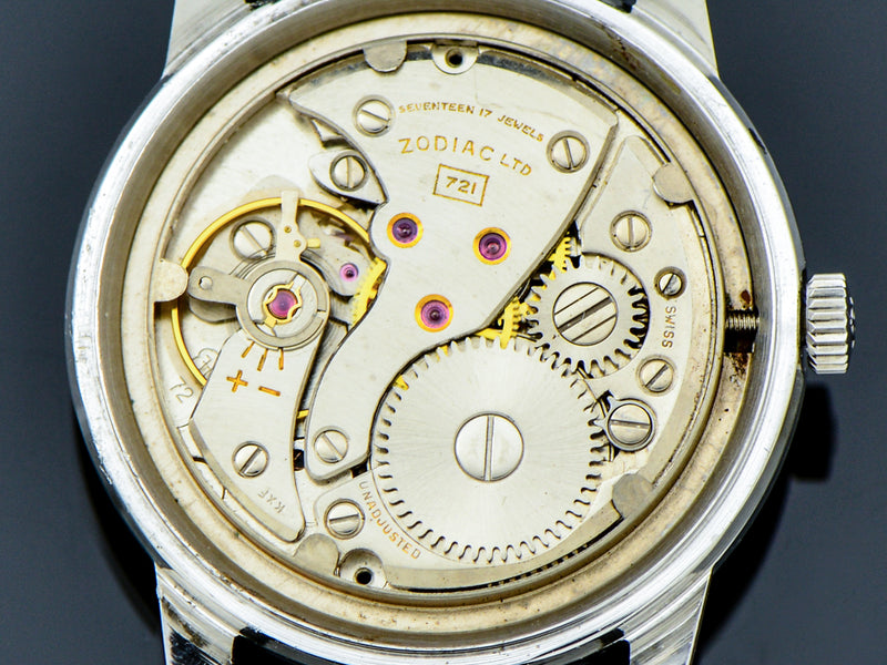 Zodiac Hermetic Aerospace Jet 24 Hour Pilots Watch