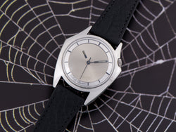 Zodiac Olympos Automatic Asymmetric Stainless Steel Mystery Dial Watch