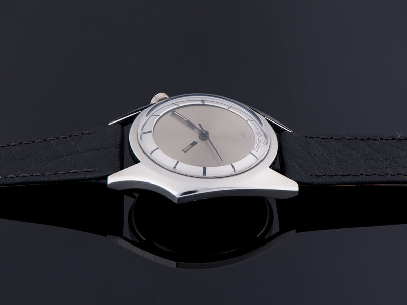 Zodiac Olympos Automatic Asymmetric Stainless Steel Mystery Dial Watch