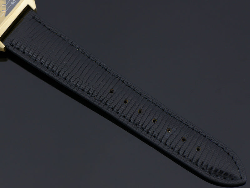 genuine Lizard Black watch band