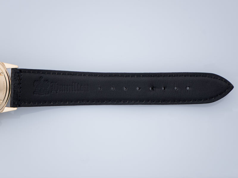 Brand New Old Stock Hamilton marked black strap back