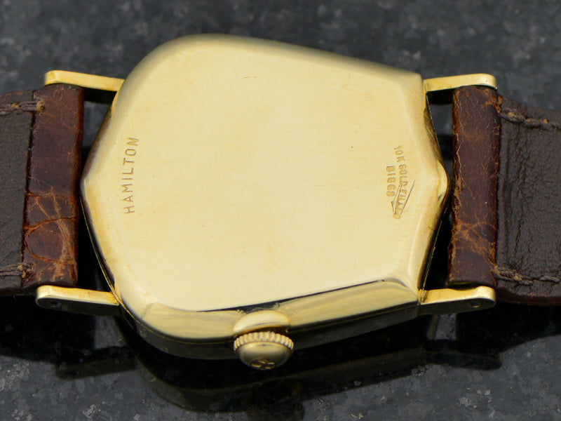 Hamilton Valiant With PROTOTYPE NAUGAHYDE DIAL